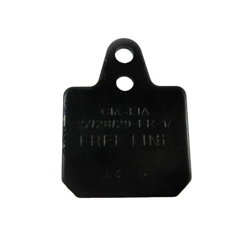 Plaquette Frein Birel 40x38 Noir Doux, MONDOKART, kart, go