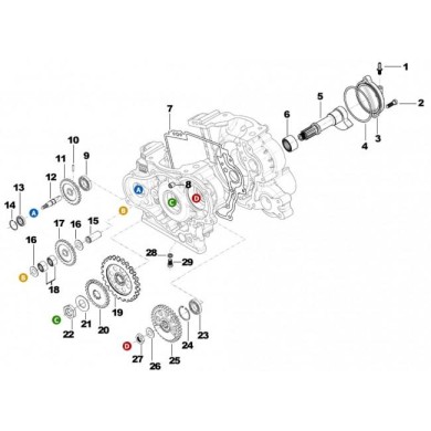 OR 2200 contralbero MF1 MF2 TM KF OK OKJ, MONDOKART, kart, go