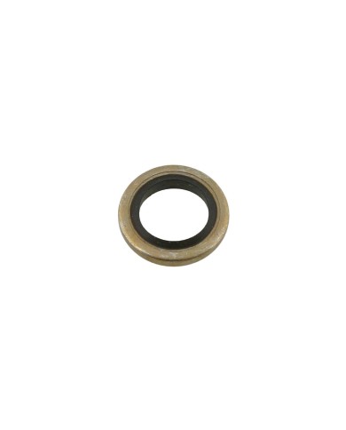 Gasket aluminum / rubber M5 5mm (brake bleed)