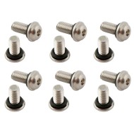 Kit 12 Viti con Or antistallonamento bombate M5 Douglass Wheel