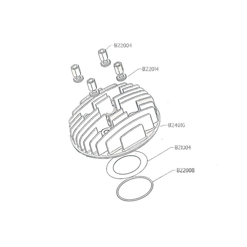 Head M7x15 nut 60 WTP, mondokart, kart, kart store, karting