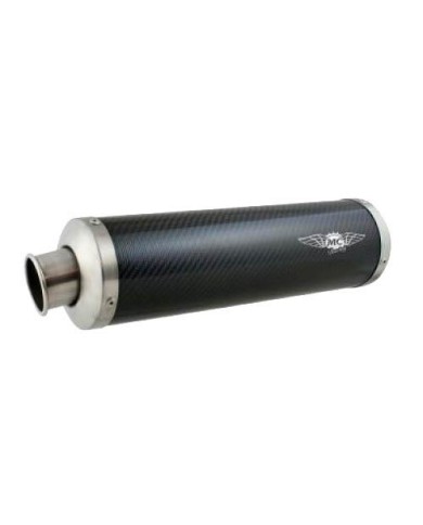 Short Silencer Exhaust Muffler MC Virex S1 carbon fiber KZ