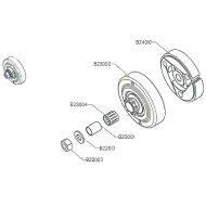 Frizione Monopezzo WTP 60 - Comer, MONDOKART, kart, go kart