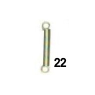 5 ressorts Kit Pare-chocs Side 70mm, MONDOKART, kart, go kart