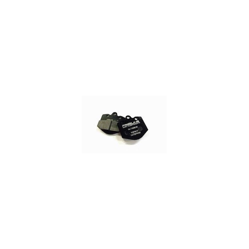 Kit 2 Rear brake pads 56x55 BirelArt, mondokart, kart, kart