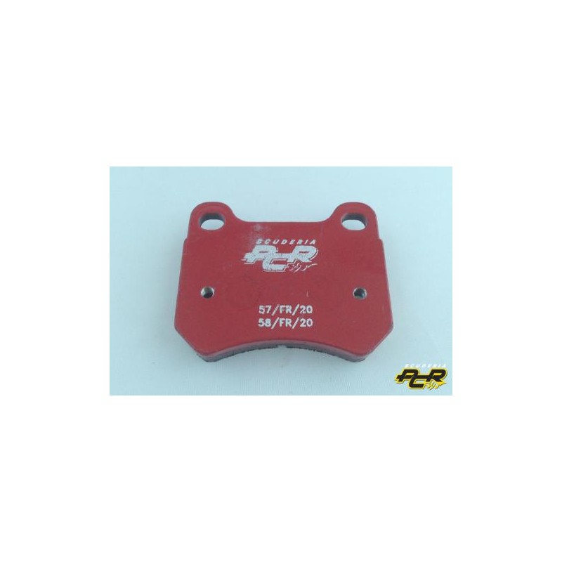 2 PCR Kit Brake pads rear KZ (from 2015), mondokart, kart, kart