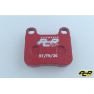 4 PCR Kit front brake pads KZ (from 2015), mondokart, kart