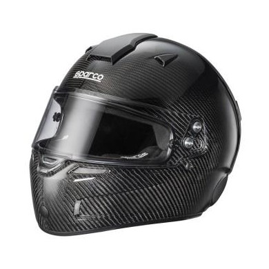 Casque Fibre Sparco carbone KF-7W, MONDOKART, kart, go kart