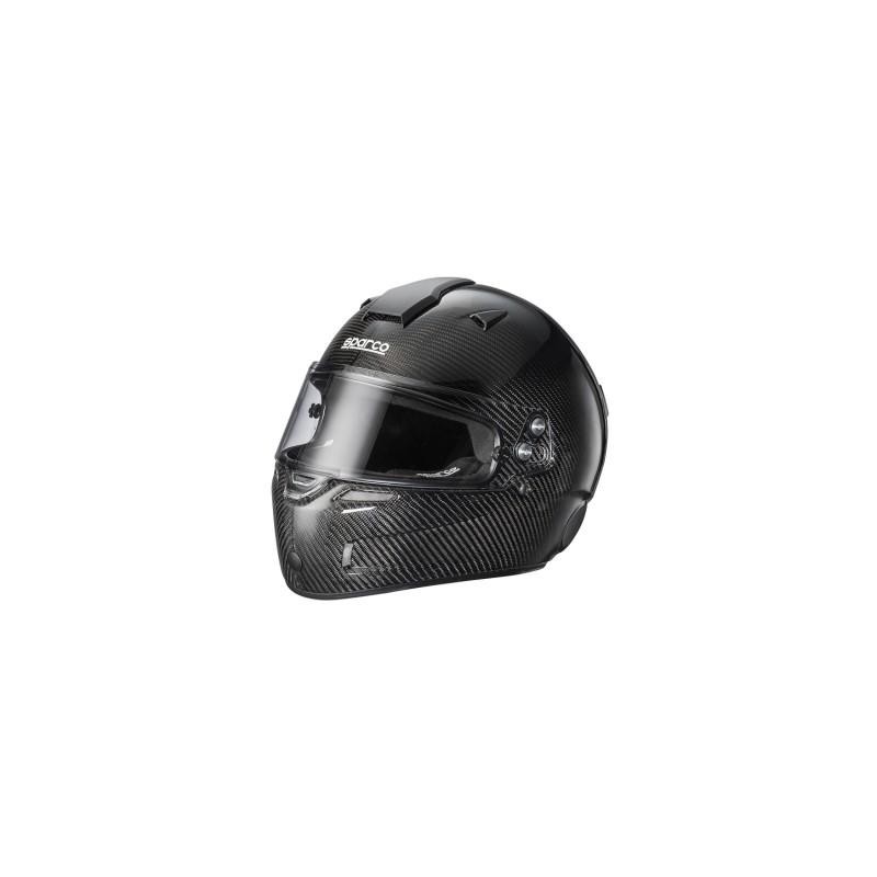 Casque Fibre Sparco carbone KF-7W, MONDOKART, kart, go kart