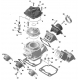 Kit oring and gaskets cylinder Rotax, mondokart, kart, kart