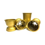 Juego Set Llantas magnesio "oro" MONDOKART, MONDOKART, kart, go