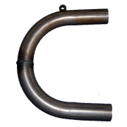 Pipe Curve TM muffler homologated diameter 28mm, mondokart
