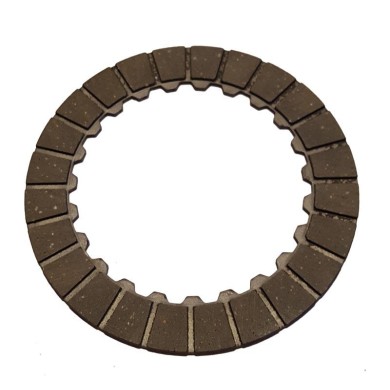 Disc internal garnished clutch (aluminum garnished only from