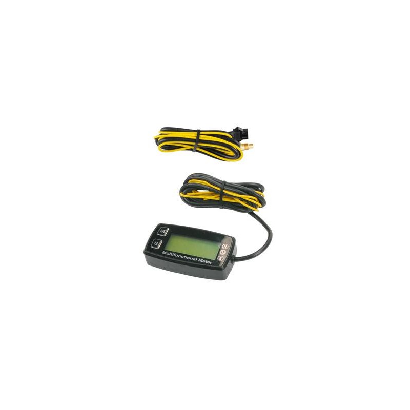 Water temperature probe - Tachometer RPM - Hours - with
