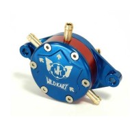Pompa benzina anodizzata ricavata dal pieno, MONDOKART, kart