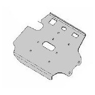 Piastra supporto elettronica EK BMB Easykart, MONDOKART, kart