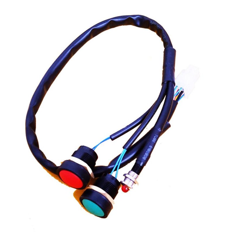 Buttons Start-verdrahtet BMB Easykart, MONDOKART, kart, go