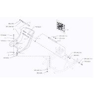 Support round seat 280mm Freeline BirelArt, mondokart, kart