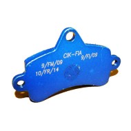 Plaquette Frein Top Kart Mini - Baby Blue, MONDOKART, kart, go