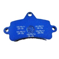 Rear brake pad Top Kart KZ-KF vs.2, mondokart, kart, kart
