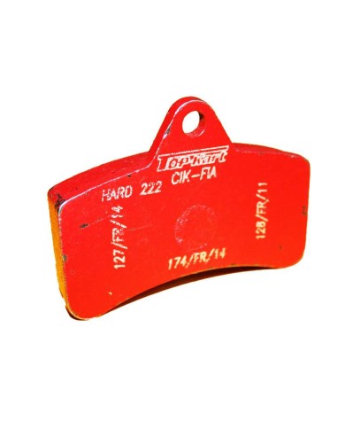 Brake pad Top Kart KZ-KF back