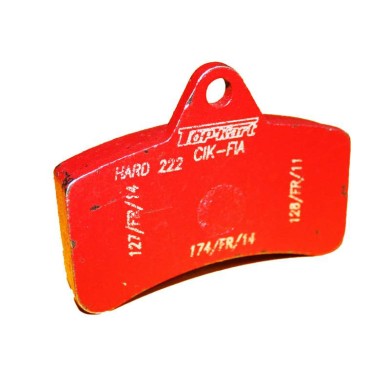 Bremsbelag Hinten Top Kart KZ-KF zurück, MONDOKART, kart, go