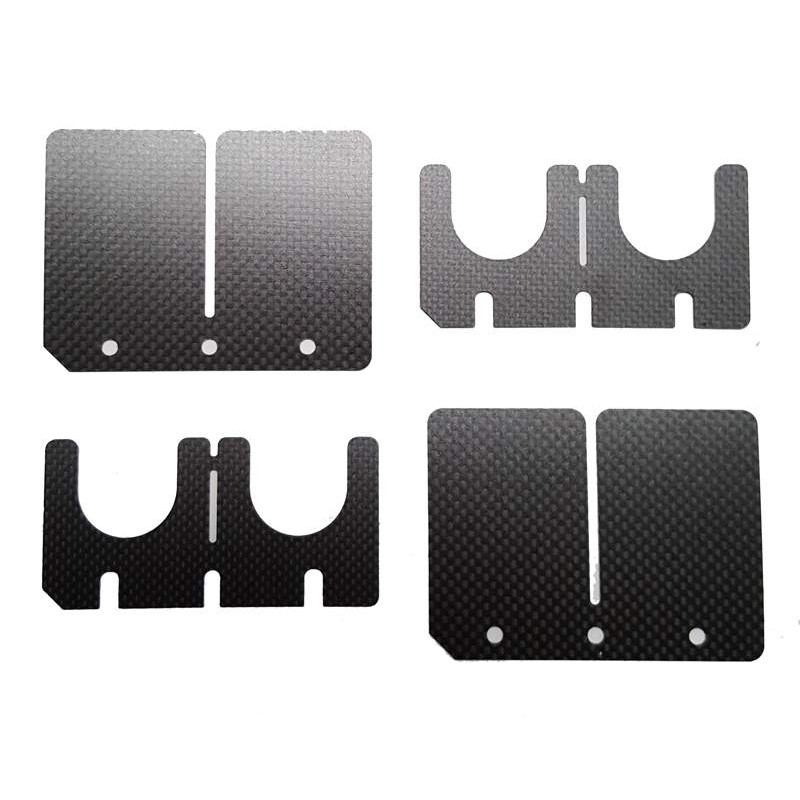 Jeu de Clapets 3 Conseils Carbone Universal KZ, MONDOKART