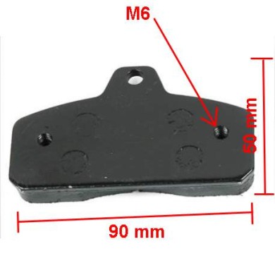 Rear Pad brake Standard, mondokart, kart, kart store, karting