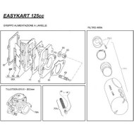 Reed Single for Iame Easykart 100-125 - Leopard, mondokart