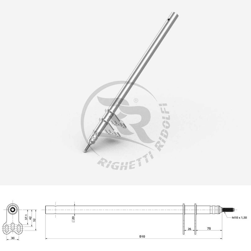 Steering Column KF / KZ M10, mondokart, kart, kart store