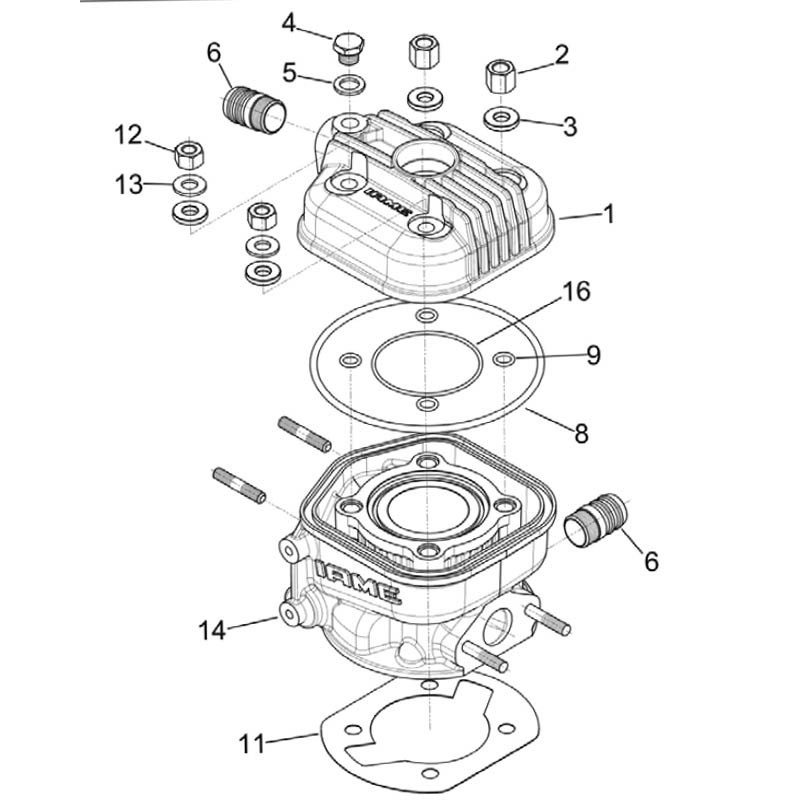 Guarnizione Testa OR Esterno Iame X30, MONDOKART, kart, go
