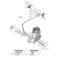 Espaciador Piston Cambio Rotax DD2, MONDOKART, kart, go kart