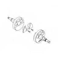 Paar Halbwellen Easykar125cc EKA (bis 2014) ASSE 18mm