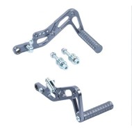 Pédales Aluminium CNC solide, MONDOKART, kart, go kart