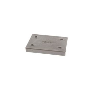 Placca Fix Spoiler Mini Interna CRG, MONDOKART, kart, go kart