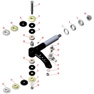 Washer for stub axle 25mm IPK - Praga - Formula K - OK1 - Washer for stub axle 25mm IPK - Praga - Formula K - OK1 -