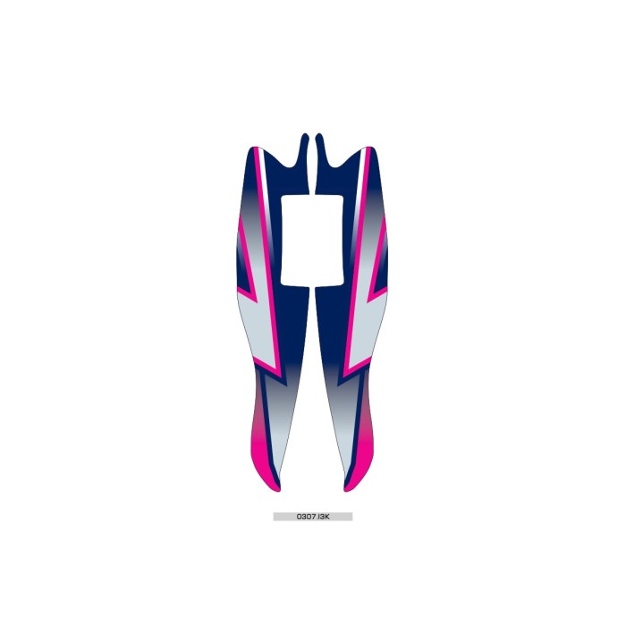 Aufkleber Frontschild M7 DRAG Kosmic OTK, MONDOKART, kart, go