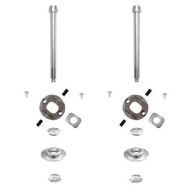 Kit Caster (alto y bajo) 10mm CRG Nueva completa, MONDOKART