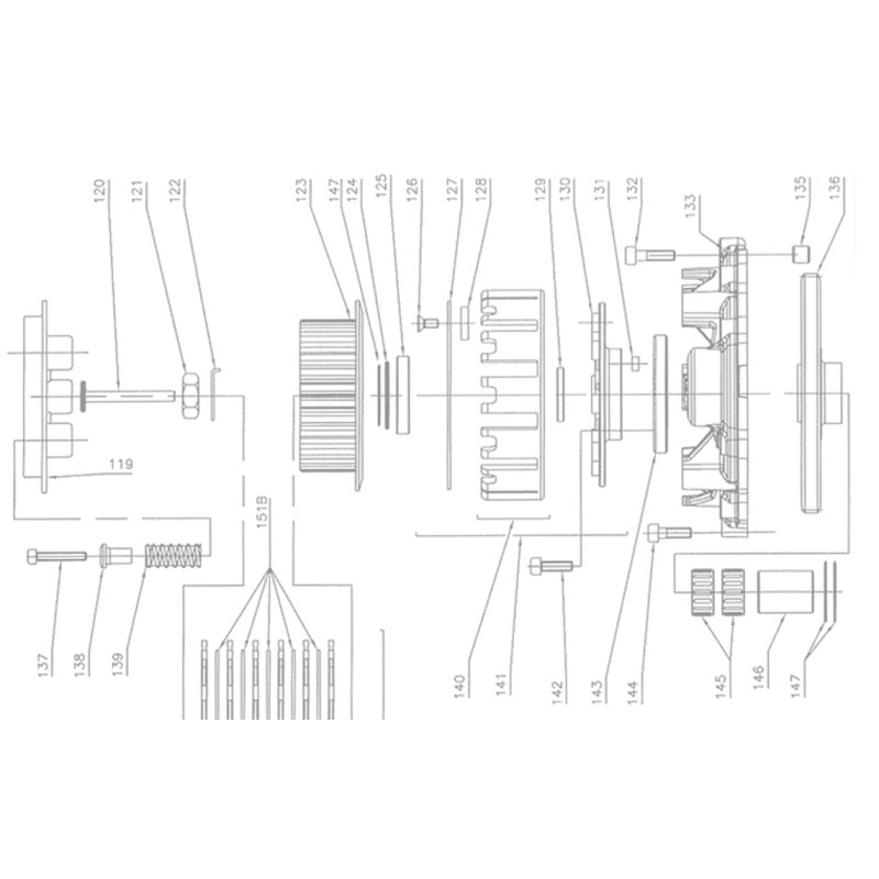 Primärgetriebewaschanlage AS 2035 Vortex KZ, MONDOKART, kart