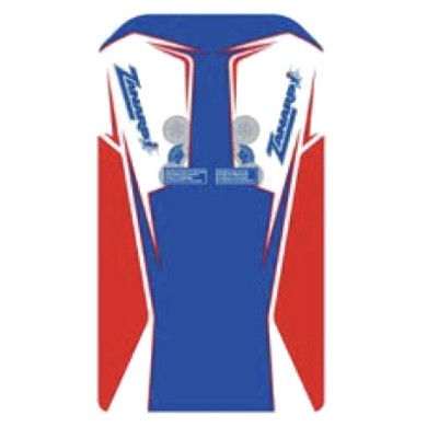 Adesivo pianale (bancalina) Zanardi, MONDOKART, kart, go kart