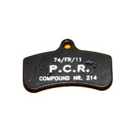 Kit 4 Bremsbeläge vorderen PCR KF, MONDOKART, kart, go kart