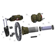 6805zz Roulement (37x25x7) - Pour les nouveaux axes de 25 mm