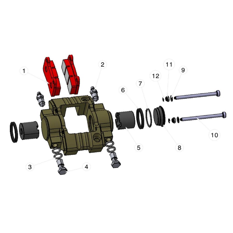 OR Sattels 3112 R1 / R2 / R1K Intrepid - IPK - Formula K -