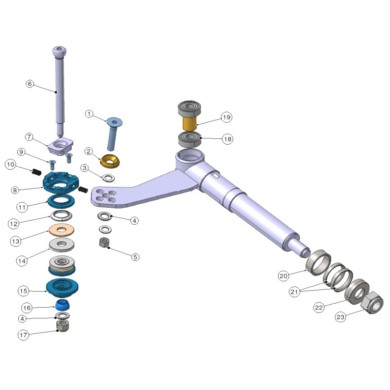 Mezzaluna Inferiore Eccentrico IPK - Formula K - Praga - OK1