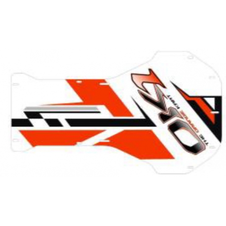 Boden-Platten-Aufkleber Racing EVO IPK OK1, MONDOKART, kart, go