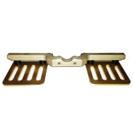 Cale-pieds CRG original AVEC SUPPORT PLATES, MONDOKART, kart