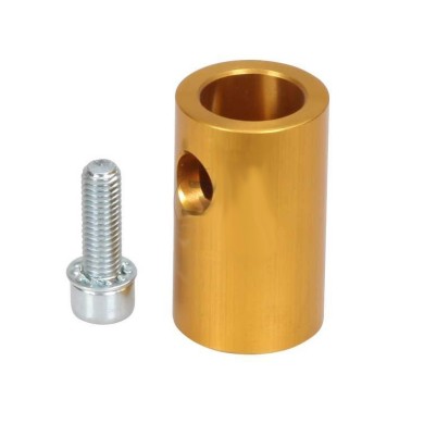 Supporto in alluminio anodizzato per sedile e marmitta
