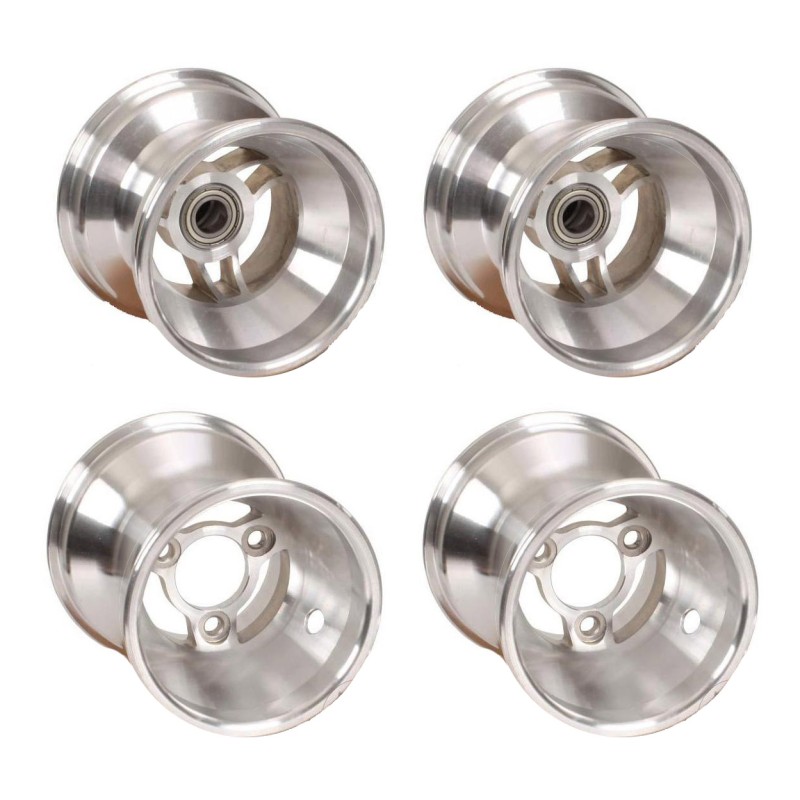 Juego Set Llantas aluminio Mini 109-140 con razas mini / baby