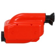 NOX 2! Inlet silencer 23mm Filter Red Black, mondokart, kart
