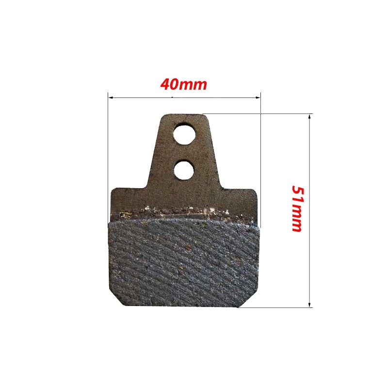Pastilla Freno Compatible 40x38 Birel, MONDOKART, kart, go